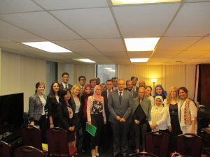 Fellows with Ambassador Ahmed Farouk