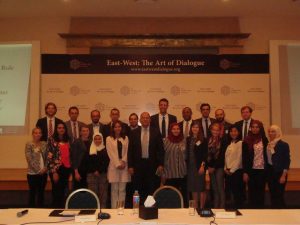 Ambassador Kareem Haggag with the Gabr Fellows