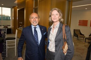 Mary Morton and Mr Shafik Gabr