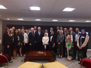 Gabr Fellows meet with Steve Forbes