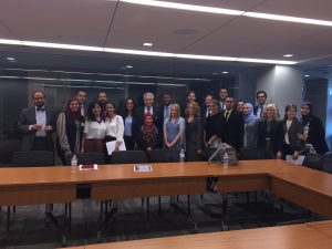 Barry Pavel meets with the Fellows at the Brent Scowcroft Center