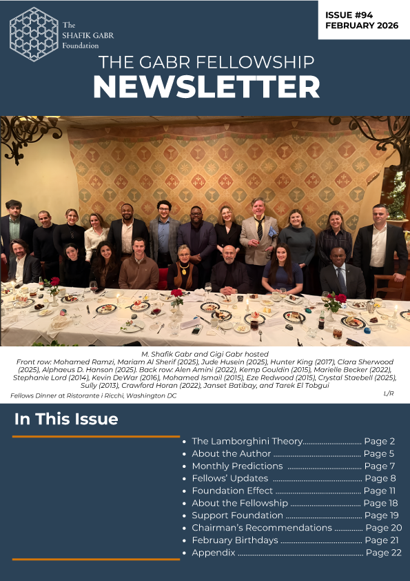 February 2026 Newsletter